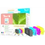 Peach PI300-370 ink cartridge 4 pc(s) High (XL) Yield Black, Cyan, Magenta, Yellow