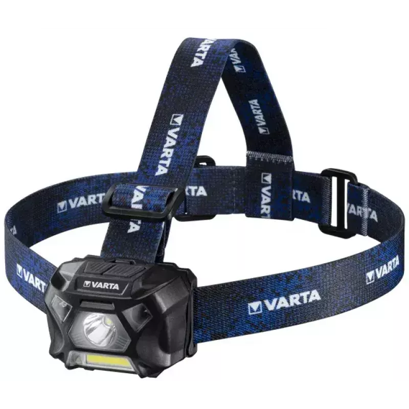 Headband flashlight Varta WORK FLEX MOTION SENSOR H20 Black Blue LED 150 lm 20 h