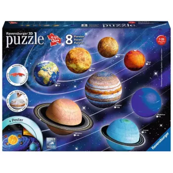 3D Puzzle Ravensburger Planetary Solar System