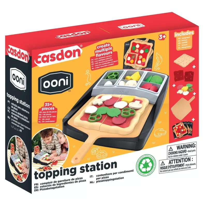 Pizza preparing playset Ooni 79150 with pizza-making accessories