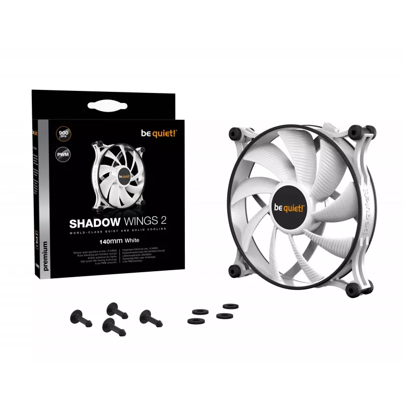 Fan be quiet! Shadow Wings 2 140mm PWM White