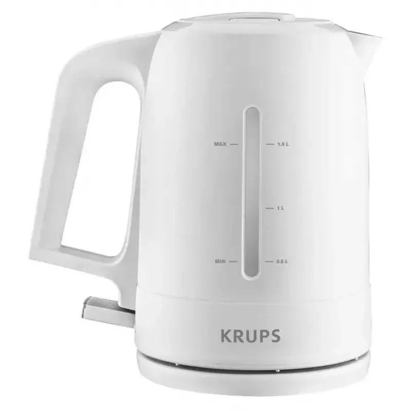 Krups BW2441 electric kettle 1.6 L 2200 W White