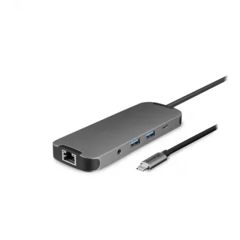 Docking Station Chieftec DSC-901 USB Type-C Grey 134mm 49mm 15mm 89.3g