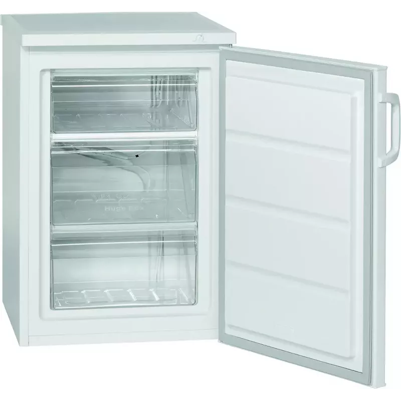 Upright freezer BOMANN GS 2196.1 — 85 L, D class, 3 drawers, reversible door, 10 kg/24h