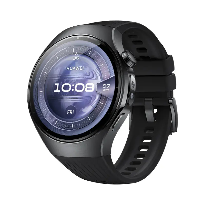 Smartwatch HUAWEI WATCH 5 — round 46 mm, 1.38 inch display, GPS, Bluetooth, mobile network, black