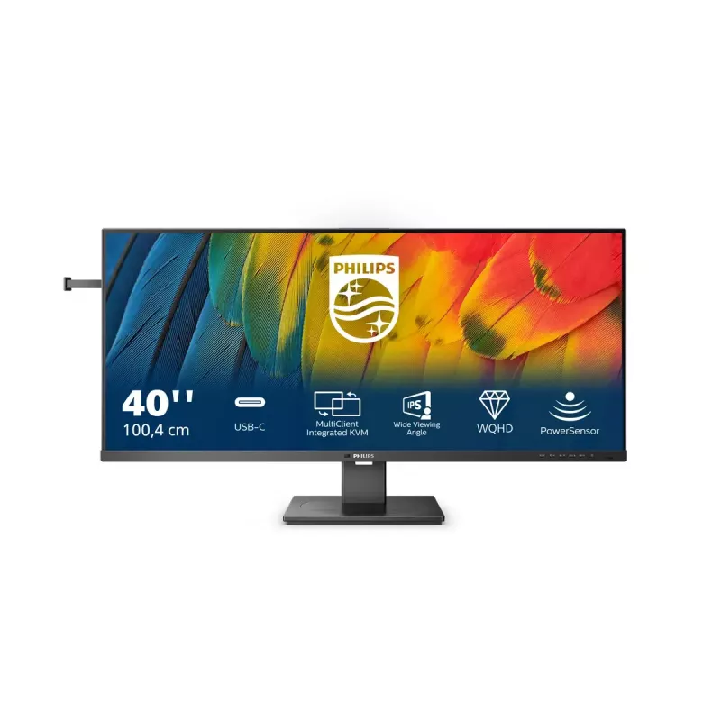 Philips 5000 series 40B1U5600/00 computer monitor 101.6 cm (40 inch) 3440 x 1440 pixels Wide Quad HD LCD Black