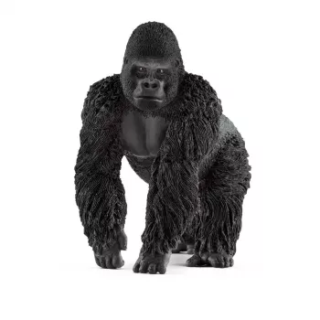 schleich WILD LIFE Gorilla, male, 3 yr(s), Jungle, Wild animals / adventure toys, Multicolour, Plastic