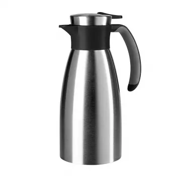 EMSA 508932 carafe/jug/bottle Black, Stainless steel