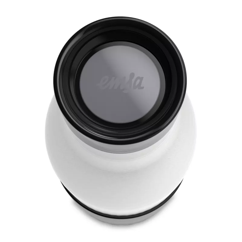 EMSA Bludrop Sleeve N3111100 drinking bottle Daily usage 700 ml Stainless steel Black, Stainless steel