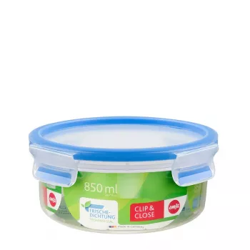 EMSA 508552 food storage container Round Bowl 0.85 L Transparent 1 pc(s)