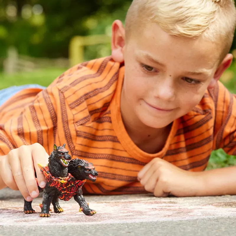 schleich ELDRADOR CREATURES Hellhound, 7 yr(s), Lava World, Monsters and dragons, Multicolour, Plastic, 1 pc(s)