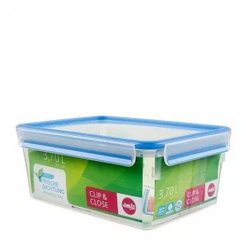 EMSA 508546 food storage container Rectangular Box 3.7 L Transparent 6 pc(s)