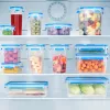 EMSA 508546 food storage container Rectangular Box 3.7 L Transparent 6 pc(s)