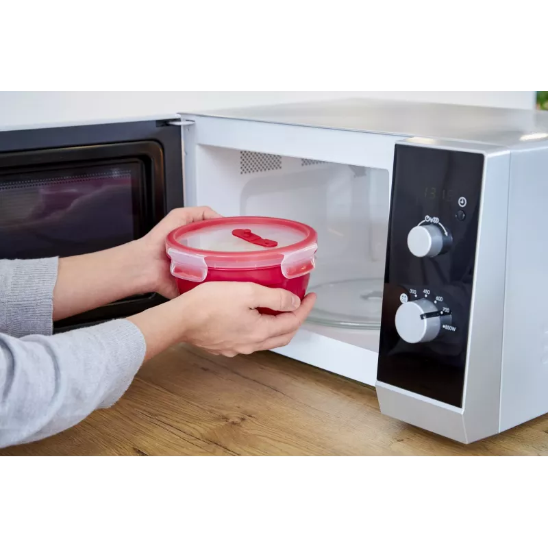 Box EMSA N10605 Round 1.1 L Red Transparent 95 mm 16.7 cm