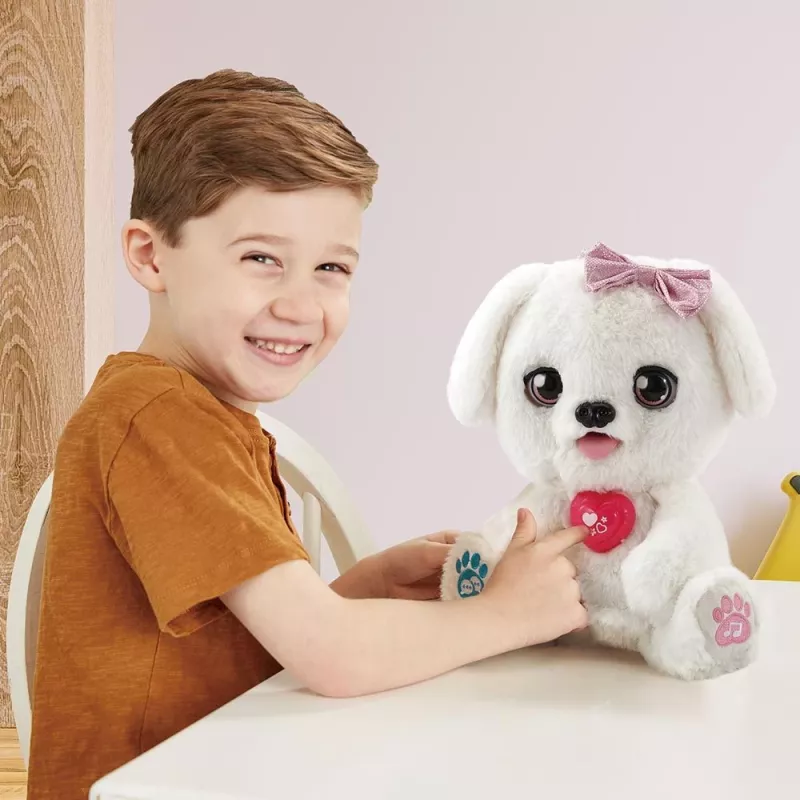Soft toy VTech Schlecki the cuddly puppy — interactive plush puppy by VTech