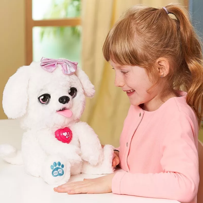 Soft toy VTech Schlecki the cuddly puppy — interactive plush puppy by VTech