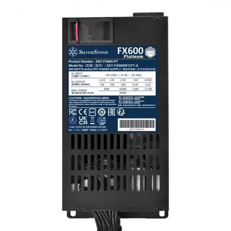 Power Supply Unit Silverstone FX600 Platinum 600 W