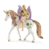 schleich BAYALA Glittering flower house with unicorns, lake and stable