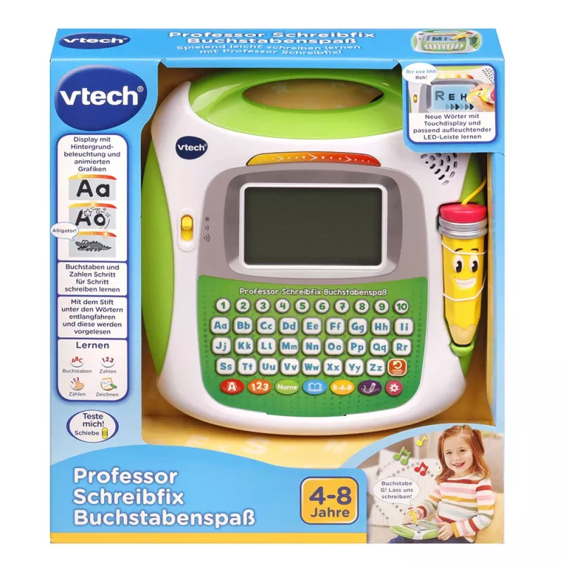 VTech 617004, 4 yr(s), Batteries required, AA, Green, White