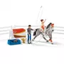 Toy set Schleich HORSE CLUB Mia's vaulting riding set