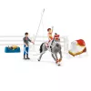 Toy set Schleich HORSE CLUB Mia's vaulting riding set