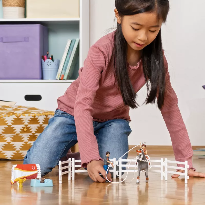 Toy set Schleich HORSE CLUB Mia's vaulting riding set