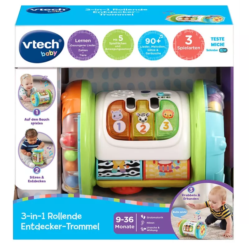 VTech Baby 562604, 0.75 yr(s), Batteries required, AAA, Multicolour