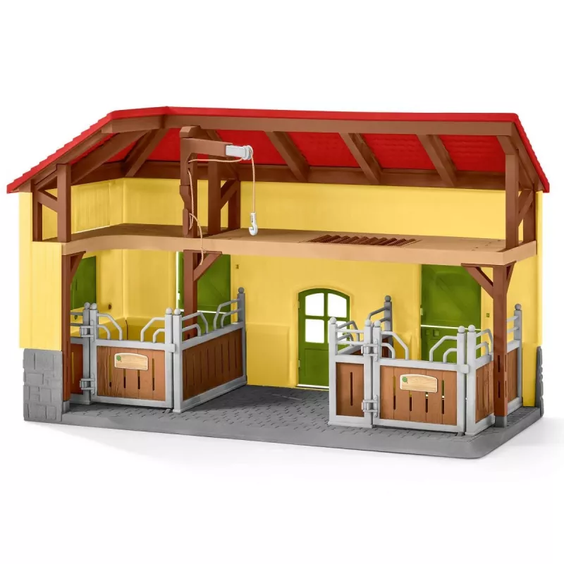 schleich FARM WORLD Horse stable, Farm, Farm animals / farm toys, 3 yr(s), Multicolour, Plastic