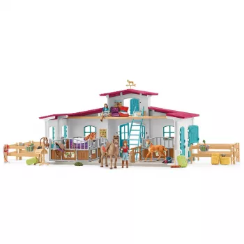 schleich HORSE CLUB Lakeside Riding Center, Farm, Horse Stable, Horses, 5 yr(s), Multicolour, Plastic