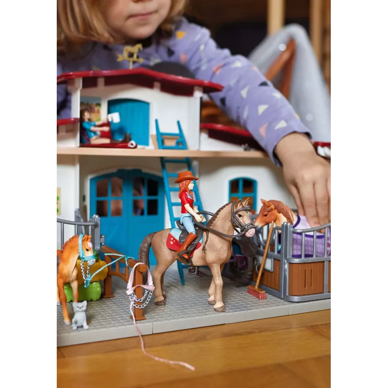 schleich HORSE CLUB Lakeside Riding Center, Farm, Horse Stable, Horses, 5 yr(s), Multicolour, Plastic