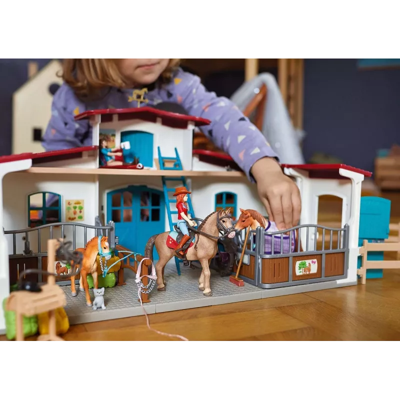 schleich HORSE CLUB Lakeside Riding Center, Farm, Horse Stable, Horses, 5 yr(s), Multicolour, Plastic