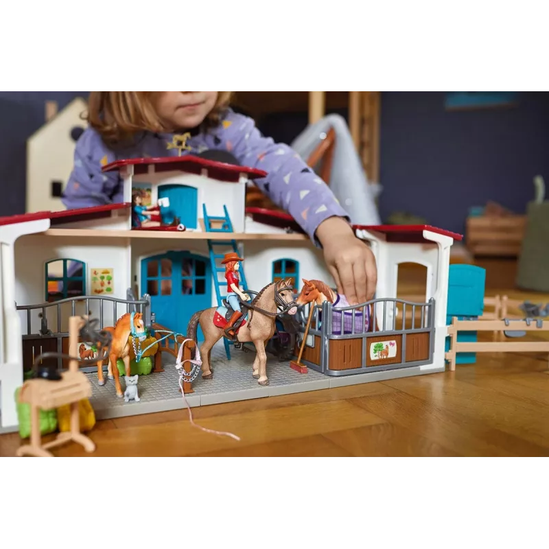 schleich HORSE CLUB Lakeside Riding Center, Farm, Horse Stable, Horses, 5 yr(s), Multicolour, Plastic