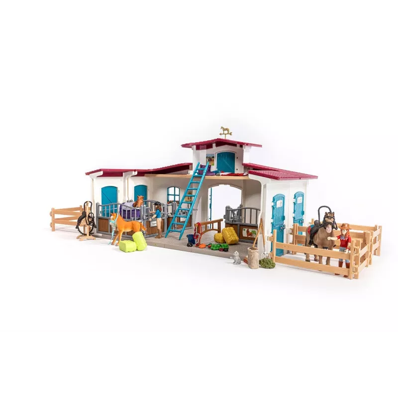 schleich HORSE CLUB Lakeside Riding Center, Farm, Horse Stable, Horses, 5 yr(s), Multicolour, Plastic