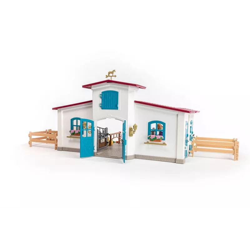 schleich HORSE CLUB Lakeside Riding Center, Farm, Horse Stable, Horses, 5 yr(s), Multicolour, Plastic