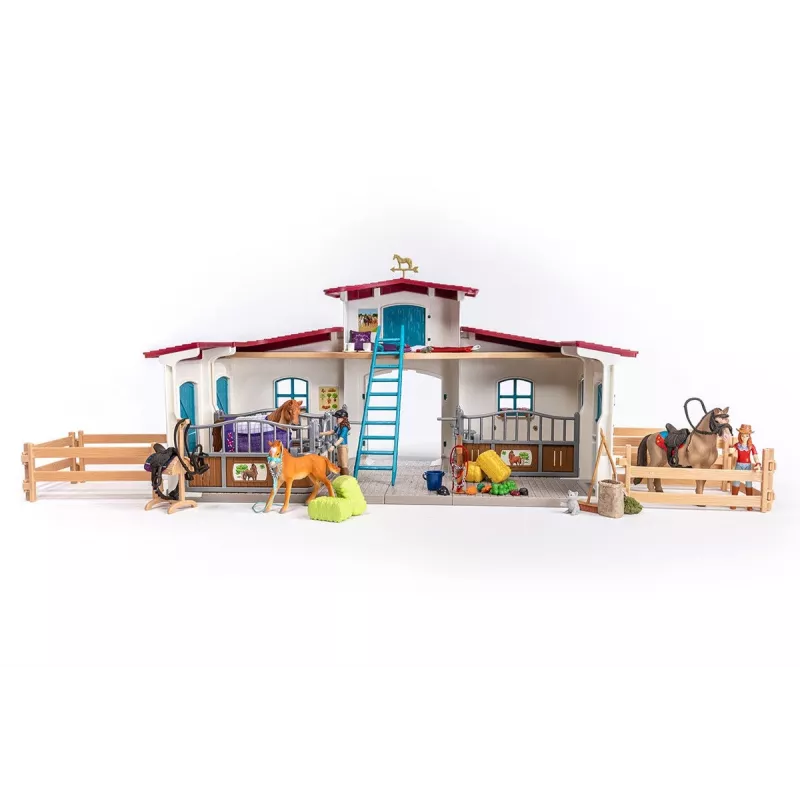 schleich HORSE CLUB Lakeside Riding Center, Farm, Horse Stable, Horses, 5 yr(s), Multicolour, Plastic
