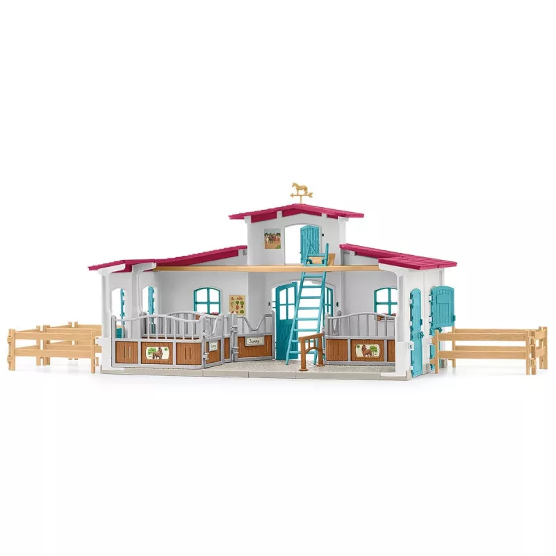 schleich HORSE CLUB Lakeside Riding Center, Farm, Horse Stable, Horses, 5 yr(s), Multicolour, Plastic