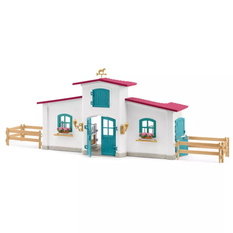 schleich HORSE CLUB Lakeside Riding Center, Farm, Horse Stable, Horses, 5 yr(s), Multicolour, Plastic