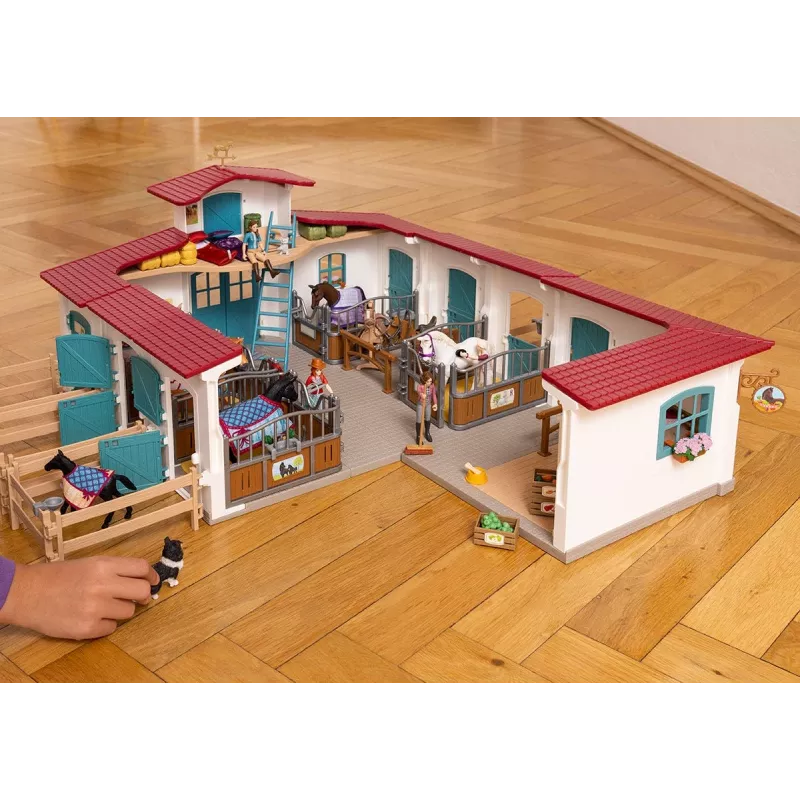schleich HORSE CLUB Lakeside Riding Center, Farm, Horse Stable, Horses, 5 yr(s), Multicolour, Plastic