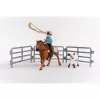 schleich Cowgirl Team Roping Fun, 3 yr(s), Multicolour