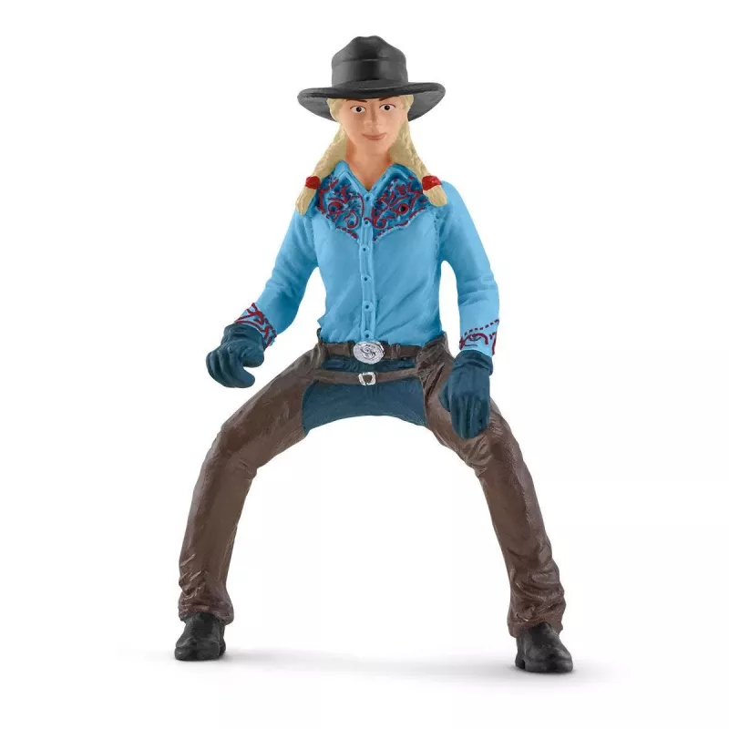 schleich Cowgirl Team Roping Fun, 3 yr(s), Multicolour