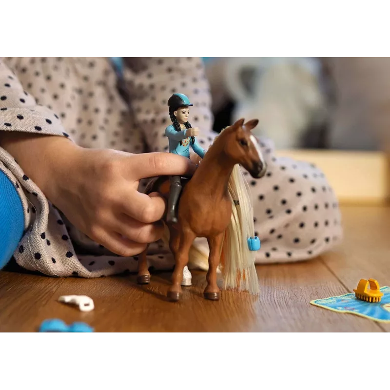 schleich HORSE CLUB Sofia’s Beauties Starter Set Kim & Caramelo