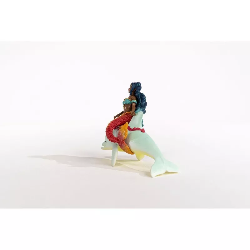 schleich Isabelle on Dolphin, 5 yr(s), Multicolour