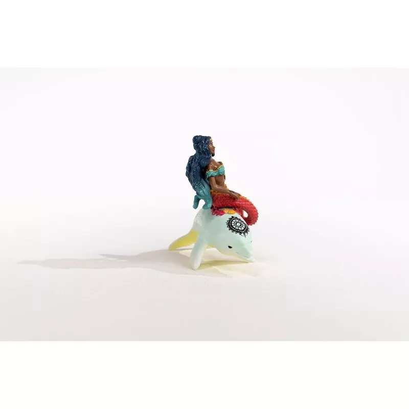 schleich Isabelle on Dolphin, 5 yr(s), Multicolour