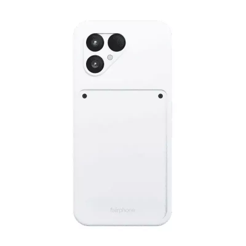 Protective mobile phone case Fairphone v1 for Fairphone (Gen. 6) – cover, fits 16 cm (6.3 inch) screens, white