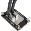 CPU cooler socket mounting kit SILVERSTONE XAC-MK-4710 — bracket for Intel LGA4677 / LGA4710, black, for XE360PDD / XE360 series