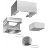 Cooker hood recycling kit Siemens LZ11FXC56, stainless steel, 4.2 kg, 1 pc