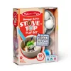 Melissa & Doug Simmer & Stir Stovetop Play Set with Water WOW Color Reveal Play Food Preschool Toy Ages 3+