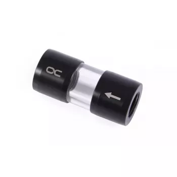 Computer Cooling System Alphacool 29142 Acetal Acrylic Black Transparent 1/4 inch