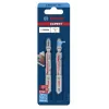 Jigsaw blade Bosch T128BHM Carbide 2 pcs for laminate PVC