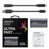 ADATA SE880 500 GB USB Type-C 3.2 Gen 2 (3.1 Gen 2) Wi-Fi Grey